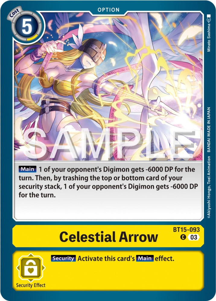 Celestial Arrow [BT15-093] [Exceed Apocalypse] (ONLINE ORDER ONLY)