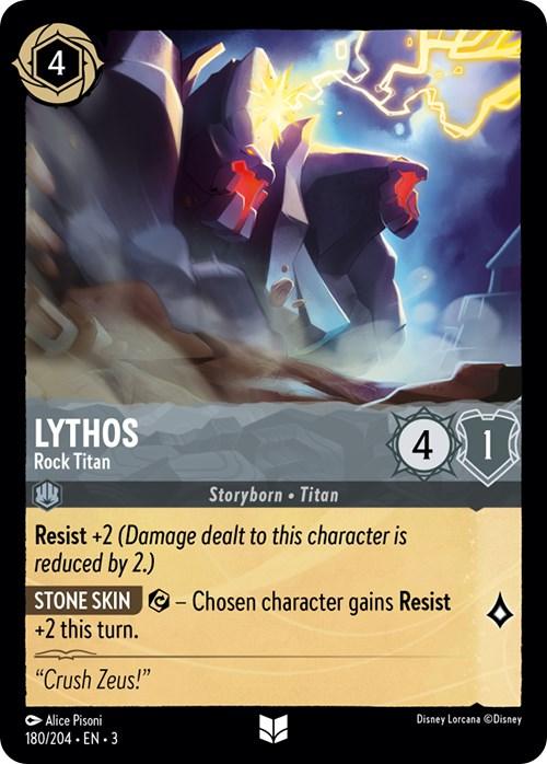 Lythos - Rock Titan (180/204) [Into the Inklands] (ONLINE ORDER ONLY)