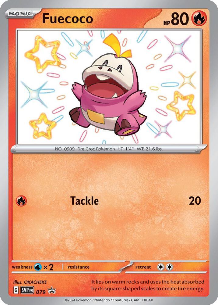 Fuecoco (079) [Scarlet & Violet: Black Star Promos] (Online Only)