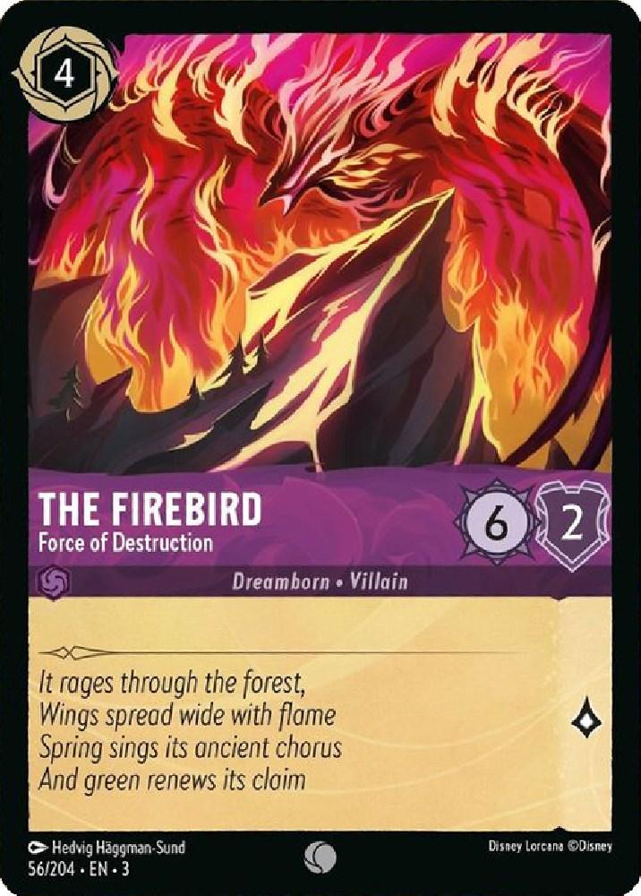 The Firebird - Force of Destruction (56/204) [Into the Inklands] (ONLINE ORDER ONLY)