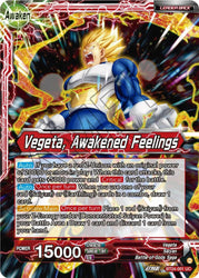 Vegeta // Vegeta, Awakened Feelings (BT24-001) [Beyond Generations] (ONLINE ORDER ONLY)
