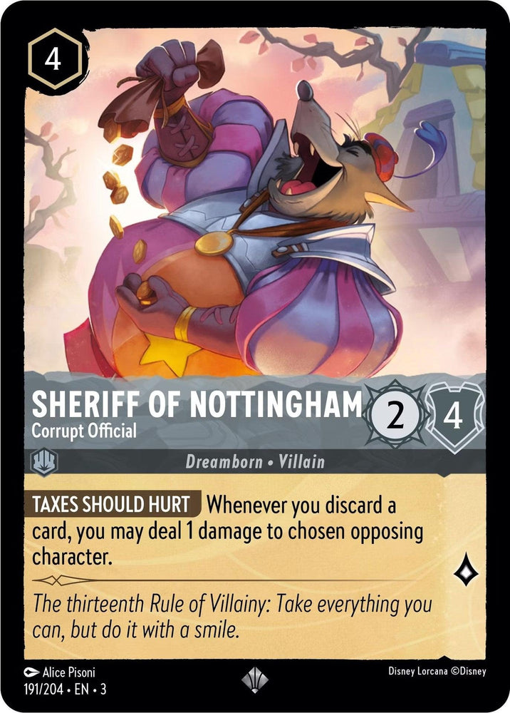 Sheriff of Nottingham - Corrupt Official (191/204) [Into the Inklands] (ONLINE ORDER ONLY)