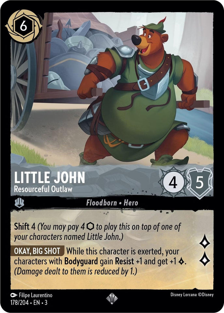 Little John - Resourceful Outlaw (178/204) [Into the Inklands] (ONLINE ORDER ONLY)