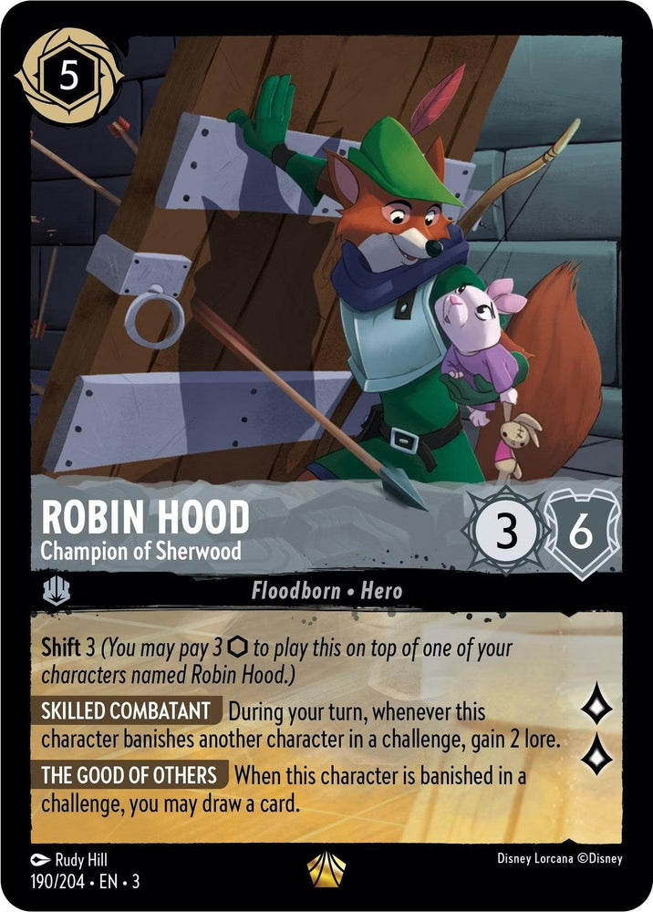 Robin Hood - Champion of Sherwood (190/204) [Into the Inklands] (ONLINE ORDER ONLY)