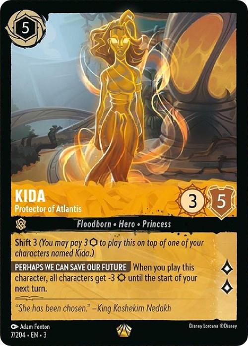 Kida - Protector of Atlantis (7/204) [Into the Inklands] (ONLINE ORDER ONLY)