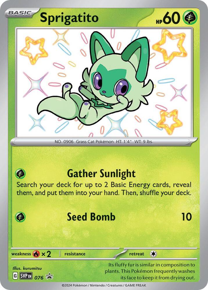 Sprigatito (076) [Scarlet & Violet: Black Star Promos] (Online Only)