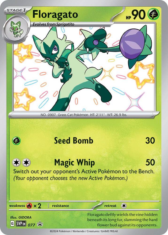 Floragato (077) [Scarlet & Violet: Black Star Promos] (Online Only)