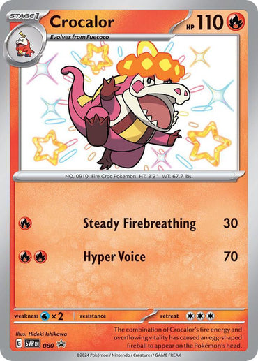 Crocalor (080) [Scarlet & Violet: Black Star Promos] (Online Only)