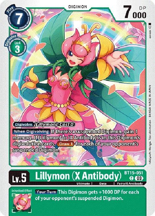 Lillymon (X Antibody) [BT15-051] [Exceed Apocalypse] (ONLINE ORDER ONLY)