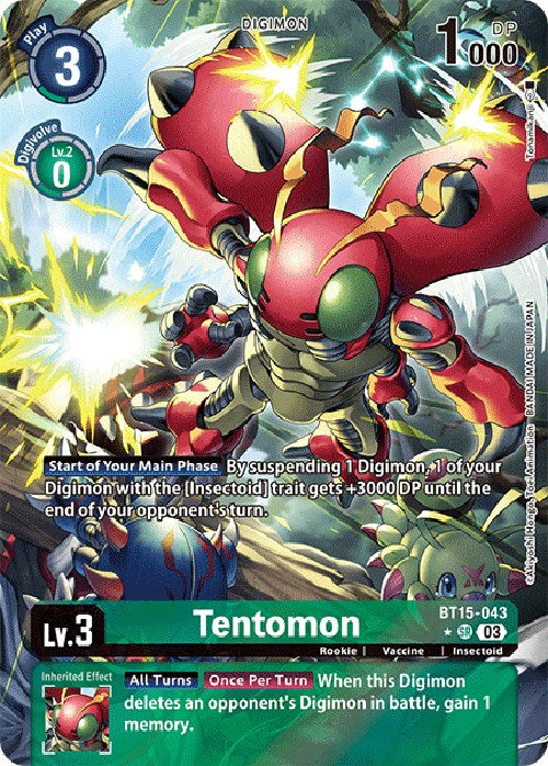 Tentomon [BT15-043] (Alternate Art) [Exceed Apocalypse]