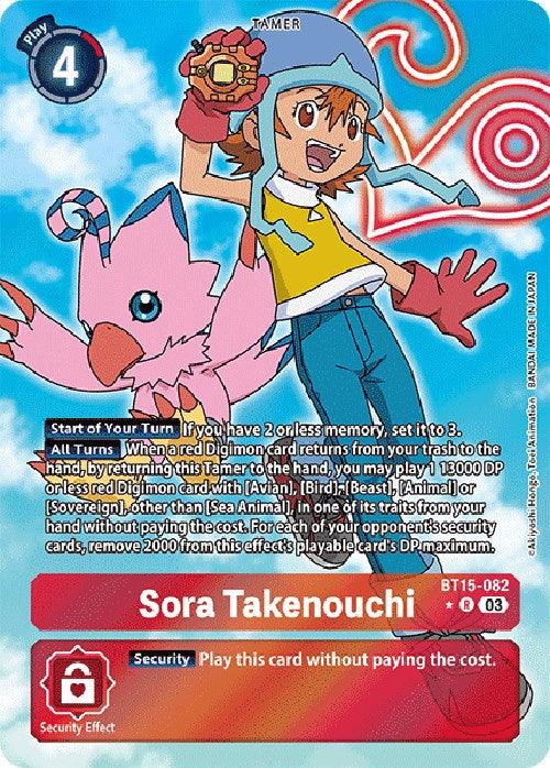 Sora Takenouchi [BT15-082] (Alternate Art) [Exceed Apocalypse] (ONLINE ORDER ONLY)