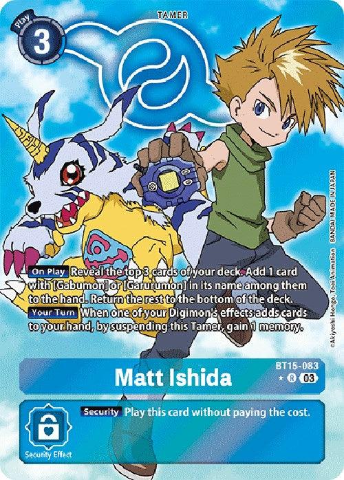 Matt Ishida [BT15-083] (Alternate Art) [Exceed Apocalypse] (ONLINE ORDER ONLY)