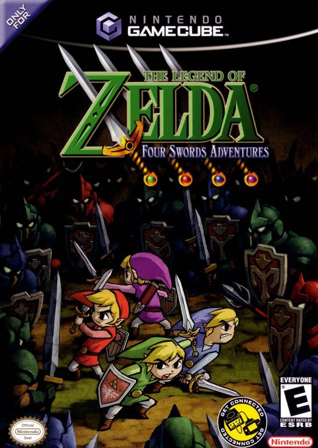 The Legend of Zelda: Four Swords Adventure (Gamecube) (Online Only)