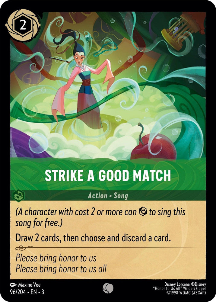Strike a Good Match (96/204) [Into the Inklands] (ONLINE ORDER ONLY)