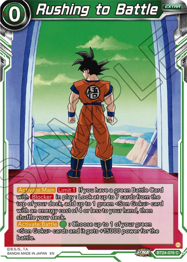 Rushing to Battle (BT24-076) [Beyond Generations] (ONLINE ORDER ONLY)