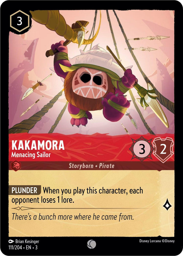 Kakamora - Menacing Sailor (111/204) [Into the Inklands] (ONLINE ORDER ONLY)