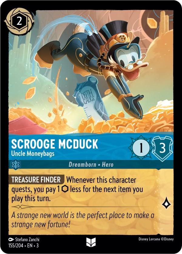 Scrooge McDuck - Uncle Moneybags (155/204) [Into the Inklands] (ONLINE ORDER ONLY)