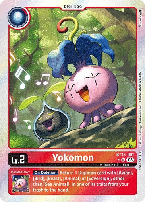 Yokomon [BT15-001] (Exceed Apocalypse Box Promotion Pack) [Exceed Apocalypse Promos] (ONLINE ORDER ONLY)