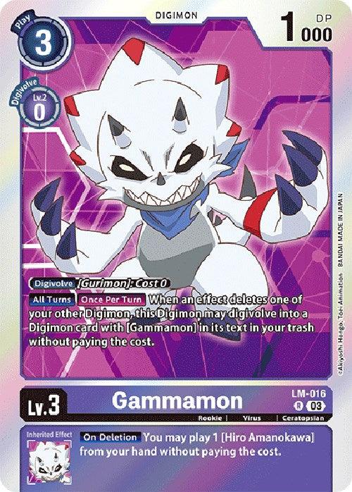 Gammamon [LM-016] (English Exclusive) [Exceed Apocalypse] (ONLINE ORDER ONLY)