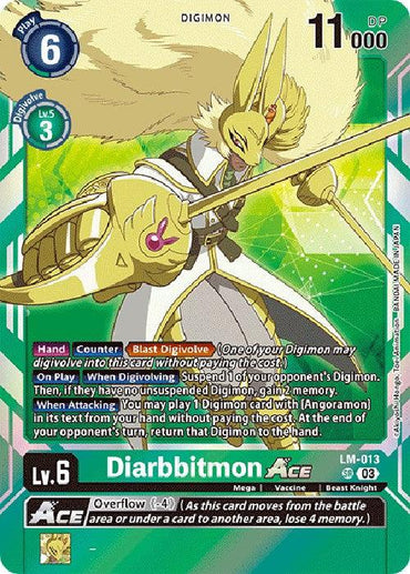 Diarbbitmon Ace [LM-013] (English Exclusive) [Exceed Apocalypse] (ONLINE ORDER ONLY)