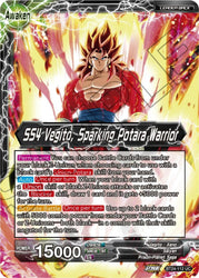 SS4 Son Goku & SS4 Vegeta // SS4 Vegito, Sparking Potara Warrior (BT24-112) [Beyond Generations] (ONLINE ORDER ONLY)