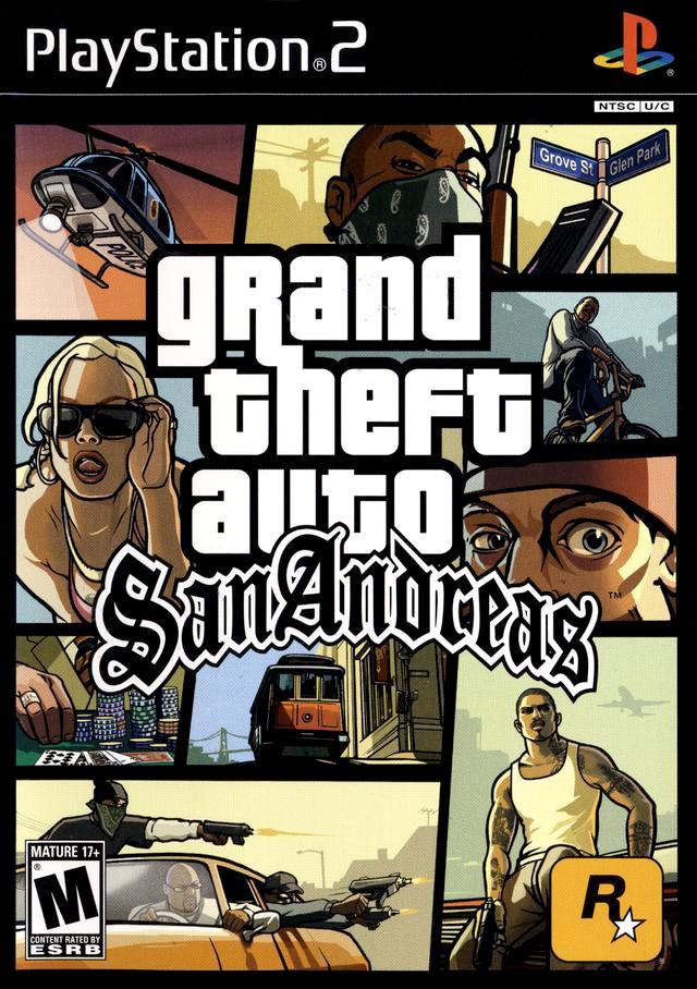 Grand Theft Auto: San Andreas (Playstation 2) (Online Order Only)