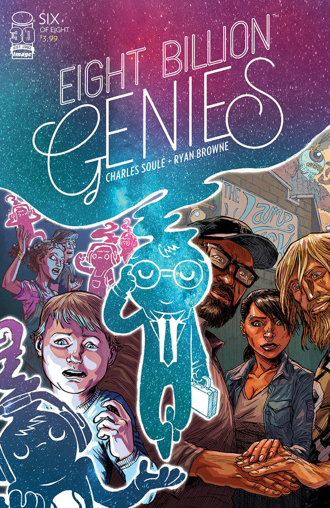 Eight Billion Genies #6 (Of 8) A Ryan Browne Charles Soule (Mr) (11/23/2022) Image (ONLINE ORDER ONLY)