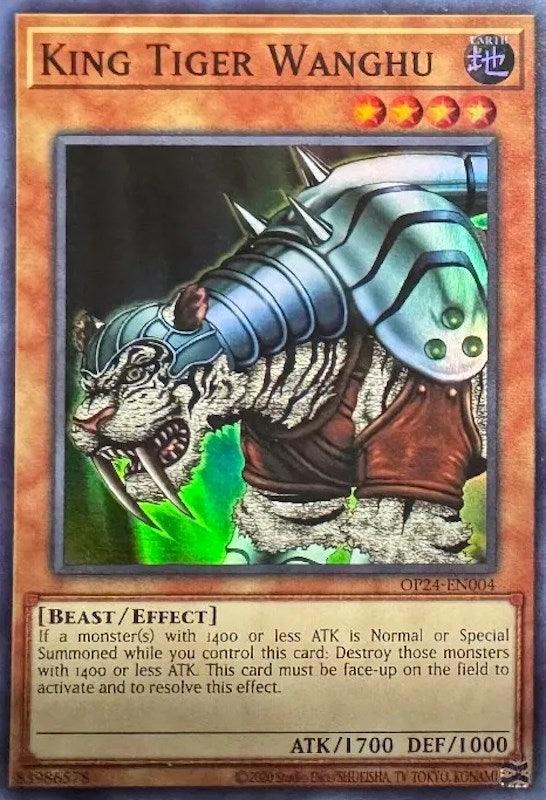 King Tiger Wanghu [OP24-EN004] Super Rare (ONLINE ORDER ONLY)