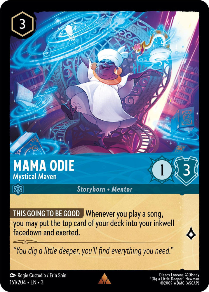 Mama Odie - Mystical Maven (151/204) [Into the Inklands] (ONLINE ORDER ONLY)