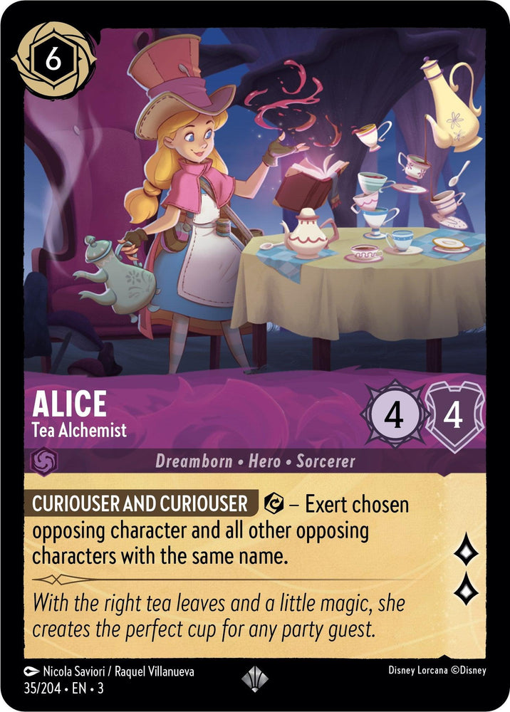 Alice - Tea Alchemist (35/204) [Into the Inklands] (ONLINE ORDER ONLY)