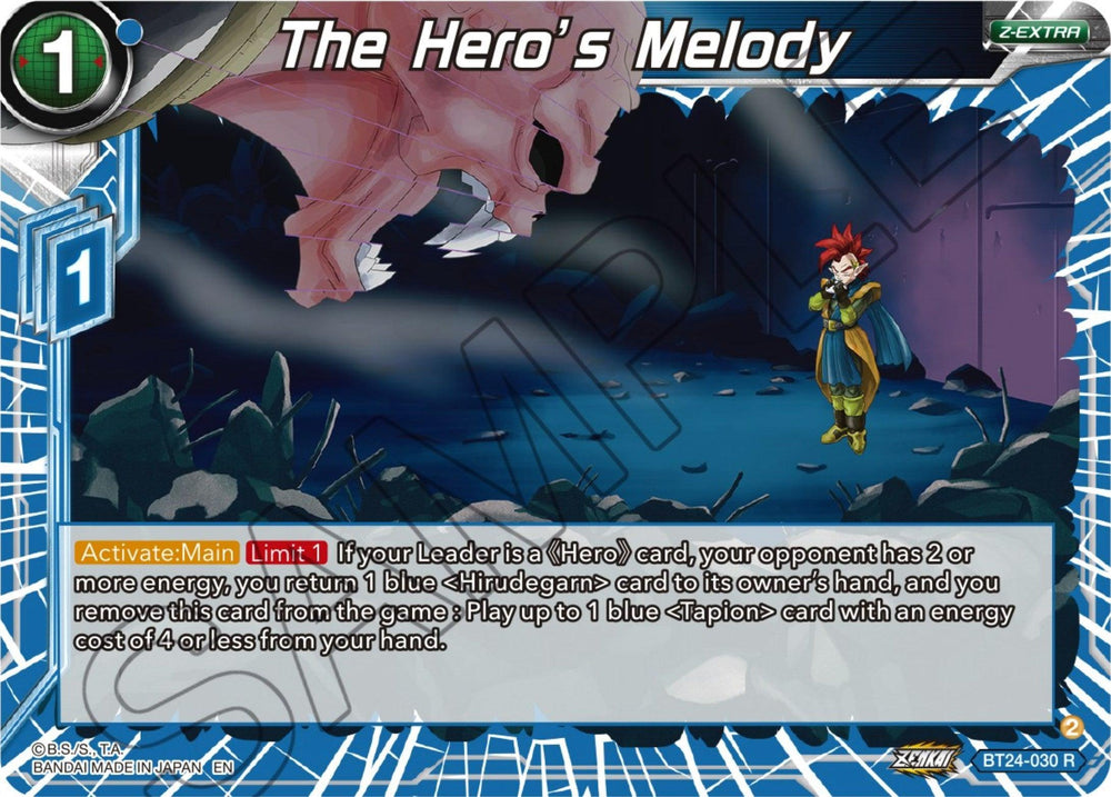 The Hero's Melody (BT24-030) [Beyond Generations] (ONLINE ORDER ONLY)