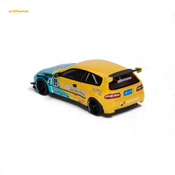 (Pre-Order) ET Model Pandem Civic EG6 Mk5 Rocket Bunny - Spoon Blue 1:64 (ONLINE ORDER ONLY)