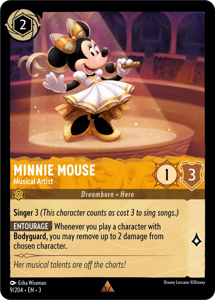 Minnie Mouse - Musical Artist (9/204) [Into the Inklands] (ONLINE ORDER ONLY)