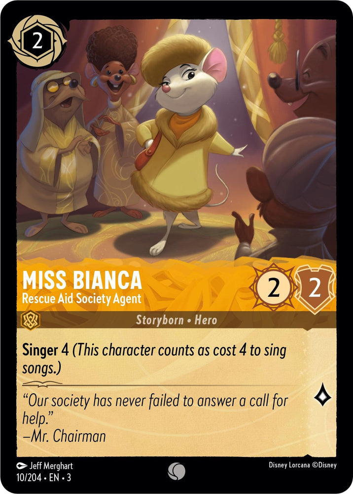 Miss Bianca - Rescue Aid Society Agent (10/204) [Into the Inklands] (ONLINE ORDER ONLY)