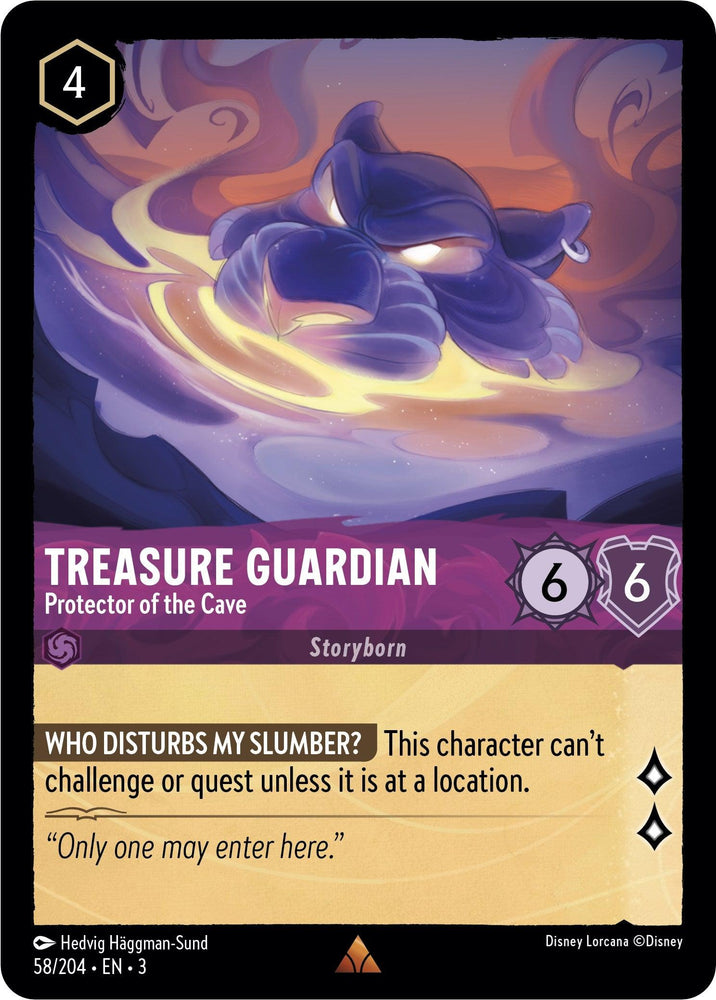 Treasure Guardian - Protector of the Cave (58/204) [Into the Inklands] (ONLINE ORDER ONLY)