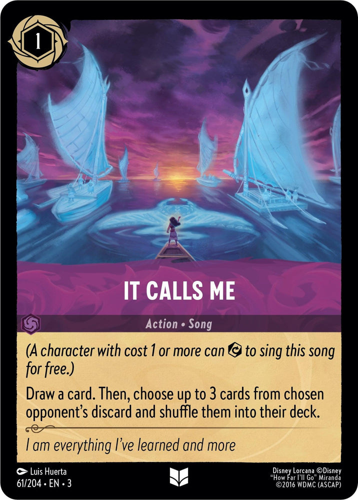 It Calls Me (61/204) [Into the Inklands] (ONLINE ORDER ONLY)