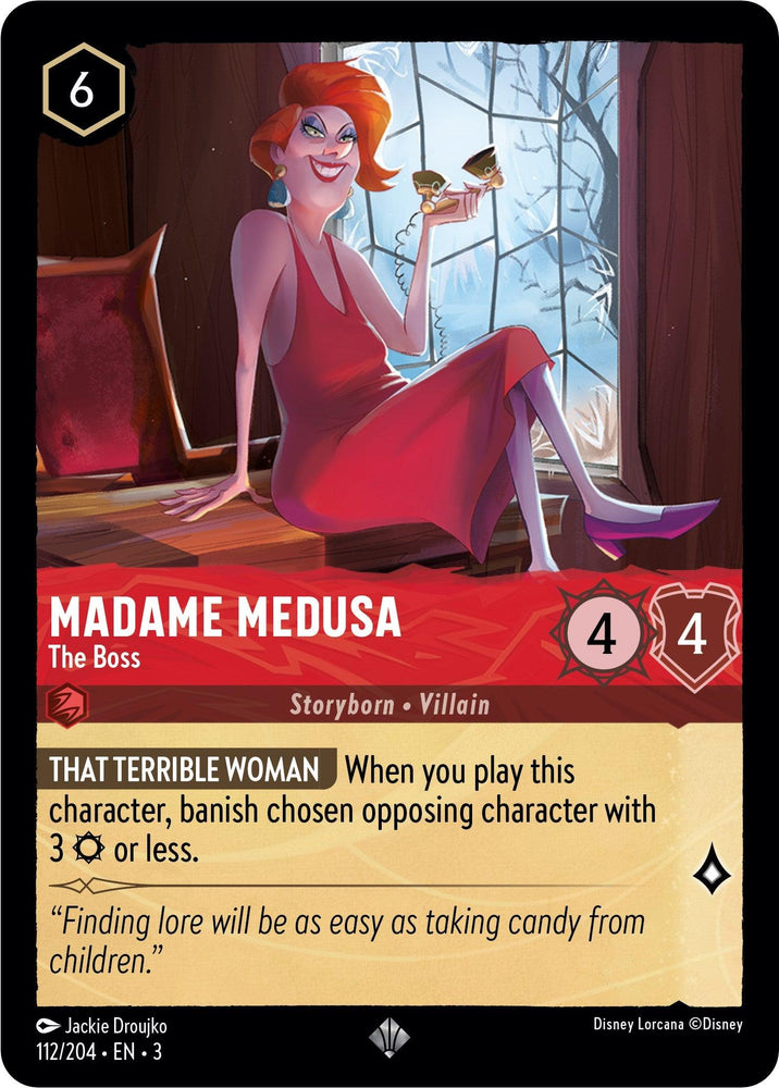 Madame Medusa - The Boss (112/204) [Into the Inklands] (ONLINE ORDER ONLY)