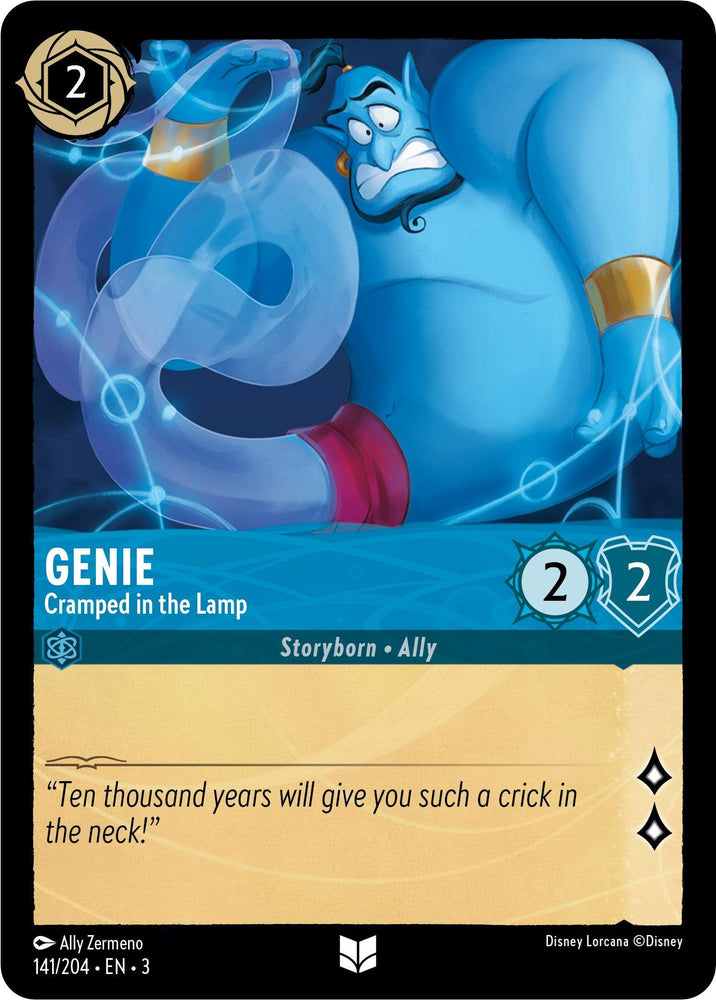 Genie - Cramped in the Lamp (141//204) [Into the Inklands] (ONLINE ORDER ONLY)