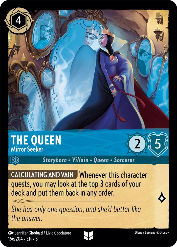 The Queen - Mirror Seeker (156/204) [Into the Inklands] (ONLINE ORDER ONLY)