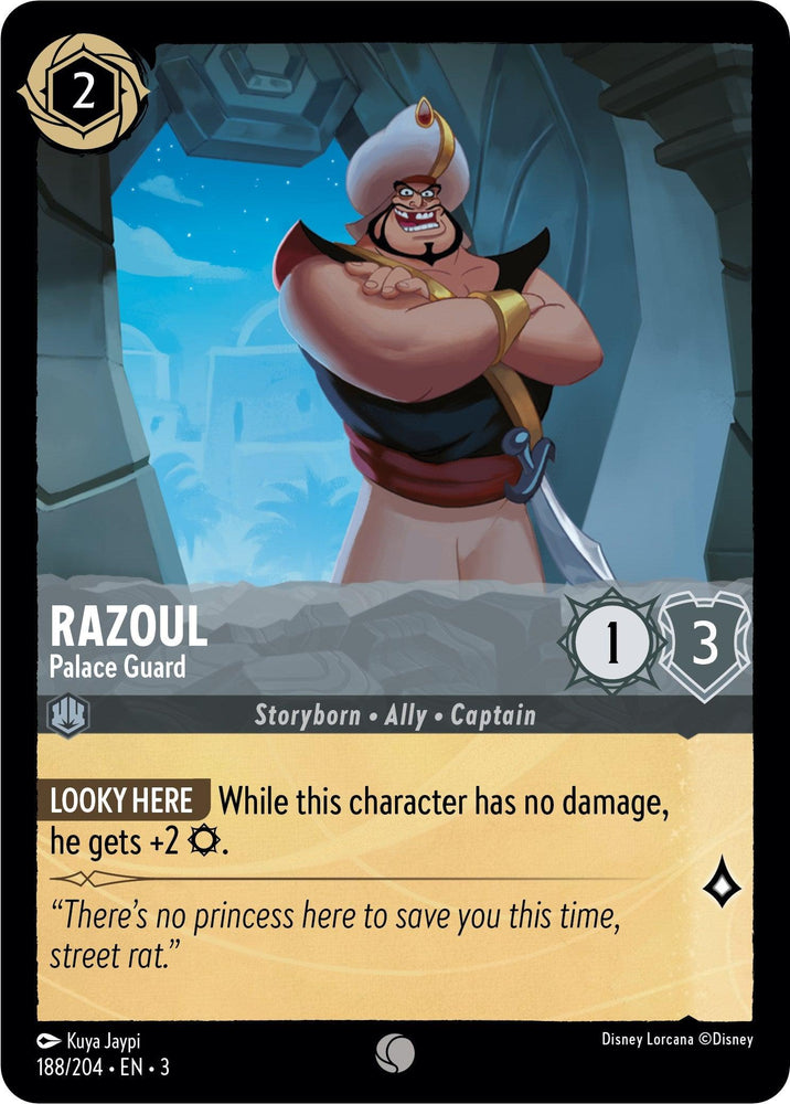 Razoul - Palace Guard (188/204) [Into the Inklands] (ONLINE ORDER ONLY)