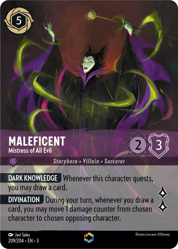 Maleficent - Mistress of All Evil (Enchanted) (209/204) [Into the Inklands] (ONLINE ORDER ONLY)
