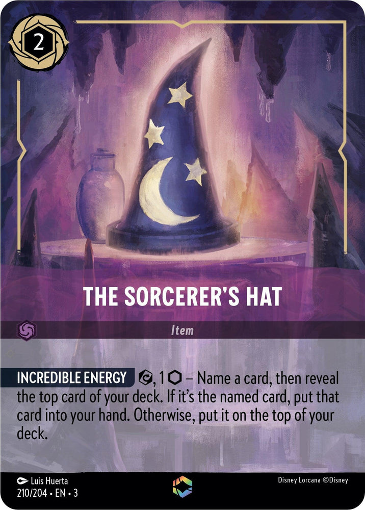 The Sorcerer's Hat (Enchanted) (210/204) [Into the Inklands] (ONLINE ORDER ONLY)