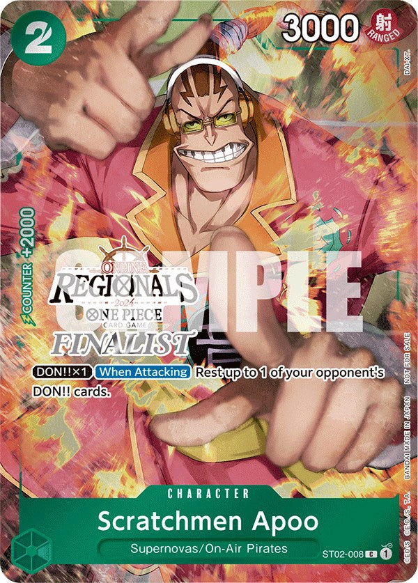 Scratchmen Apoo (Online Regional 2024) [Finalist] [One Piece Promotion Cards]