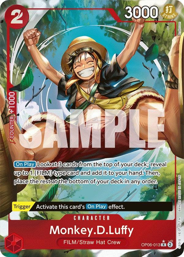 Monkey.D.Luffy (Alternate Art) [Wings of the Captain] (ONLINE ORDER ONLY)