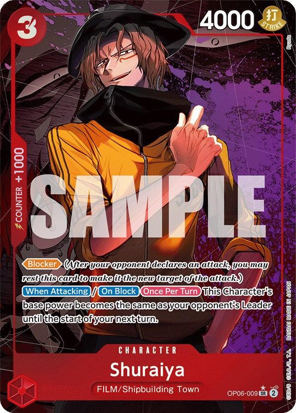 Shuraiya (Alternate Art) [Wings of the Captain] (ONLINE ORDER ONLY)