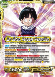 Son Gohan // Son Gohan, Rampage Premonition (BT24-079) [Beyond Generations] (ONLINE ORDER ONLY)
