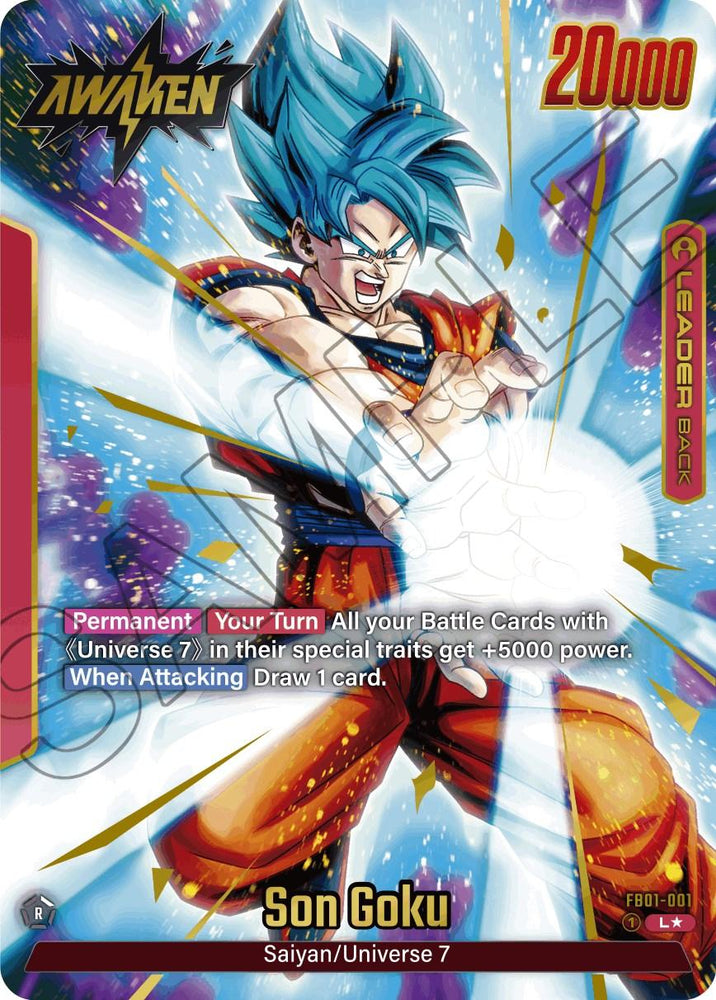 Son Goku (FB01-001) (Alternate Art) [Awakened Pulse] (ONLINE ORDER ONLY)