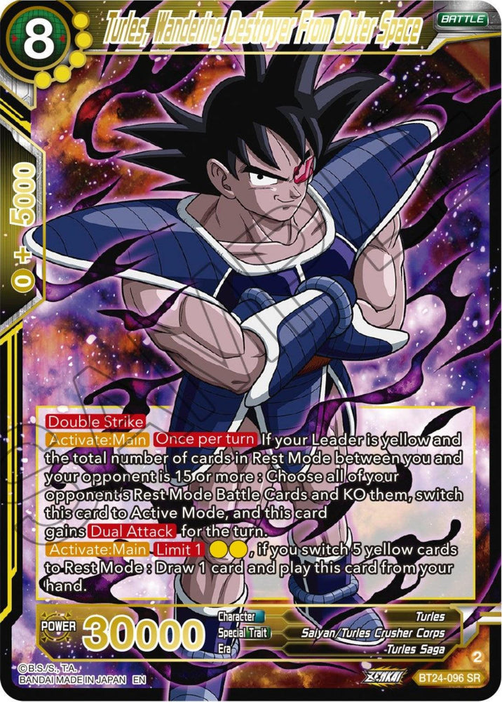 Turles, Wandering Destroyer From Outer Space (BT24-096) [Beyond Generations] (ONLINE ORDER ONLY)