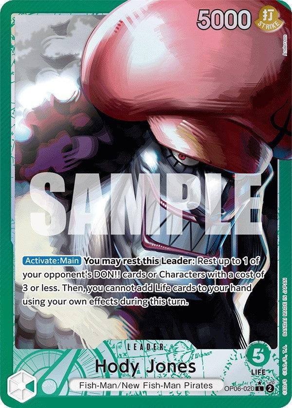 Hody Jones (Alternate Art) [Wings of the Captain] (ONLINE ORDER ONLY)