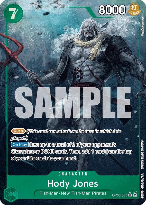 Hody Jones (Alternate Art) [Wings of the Captain] (ONLINE ORDER ONLY)